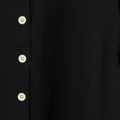 PLAIN WEAVE LINEN SHIRT