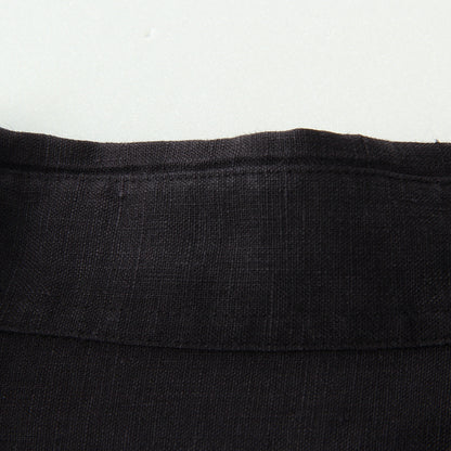 PLAIN WEAVE LINEN SHIRT