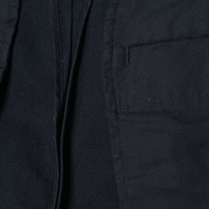 LINEN WOOL TWILL TROUSERS