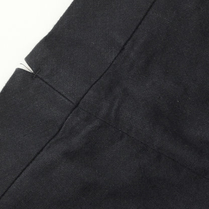 YARN DYED LINEN COTTON TROUSERS
