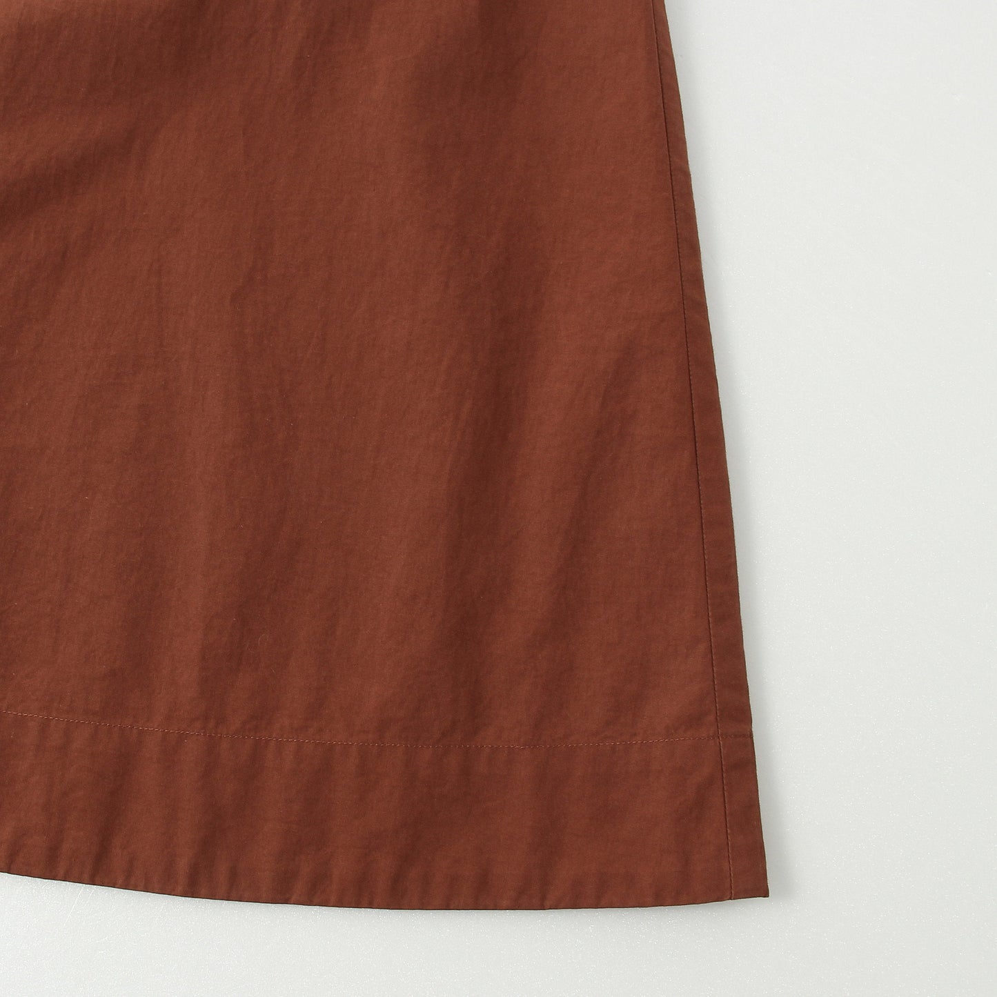 PLAIN COTTON SILK DRESS