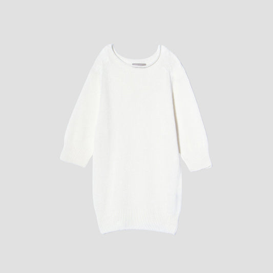 CAST OFF ROLL NECK KNIT