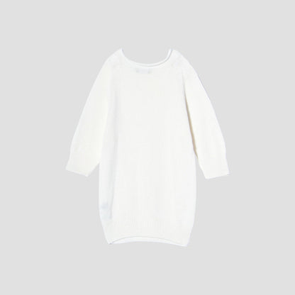 CAST OFF ROLL NECK KNIT