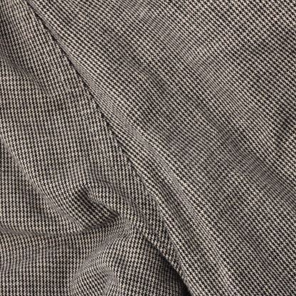 CHEF CHECK COTTON LINEN TROUSERS