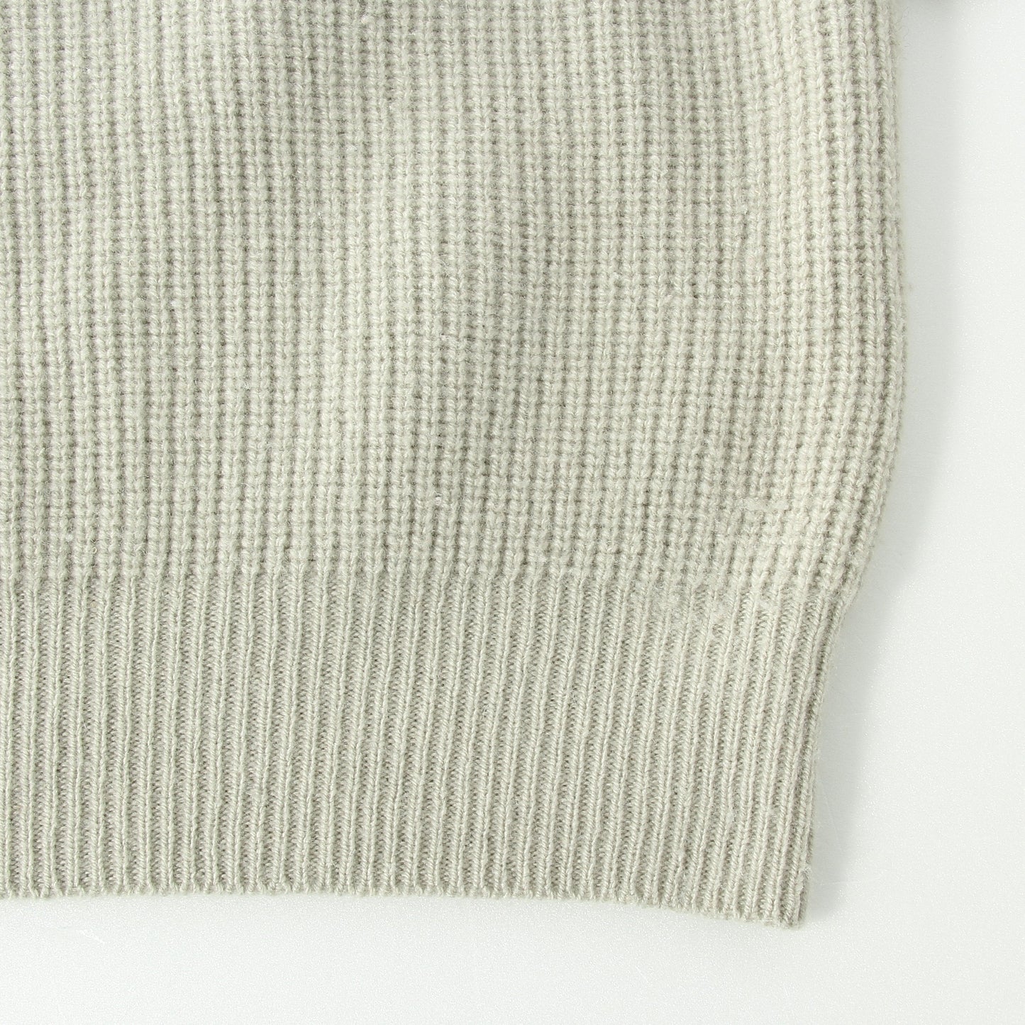 WOOL CASHMERE SILK V NECK JUMP KNIT