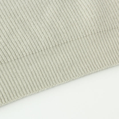 WOOL CASHMERE SILK V NECK JUMP KNIT