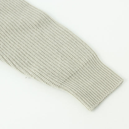 WOOL CASHMERE SILK V NECK JUMP KNIT