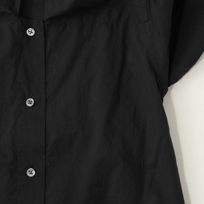 PIECE DYED WASHED COTTON SHIRT