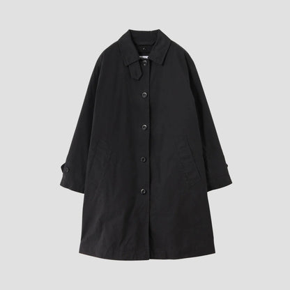 COTTON NYLON CANVAS COAT