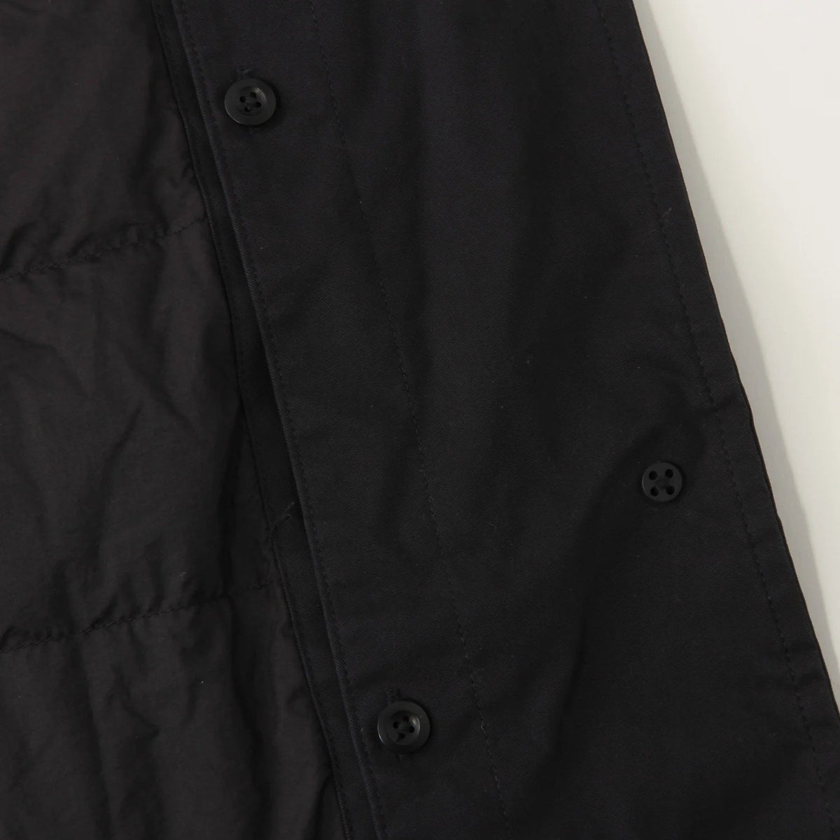 COTTON NYLON CANVAS COAT