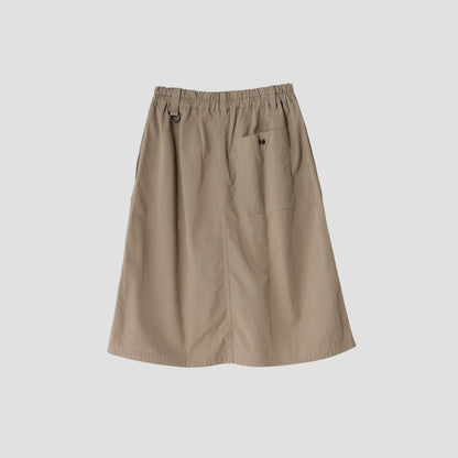 HIGH TWIST COTTON TWILL SKIRT