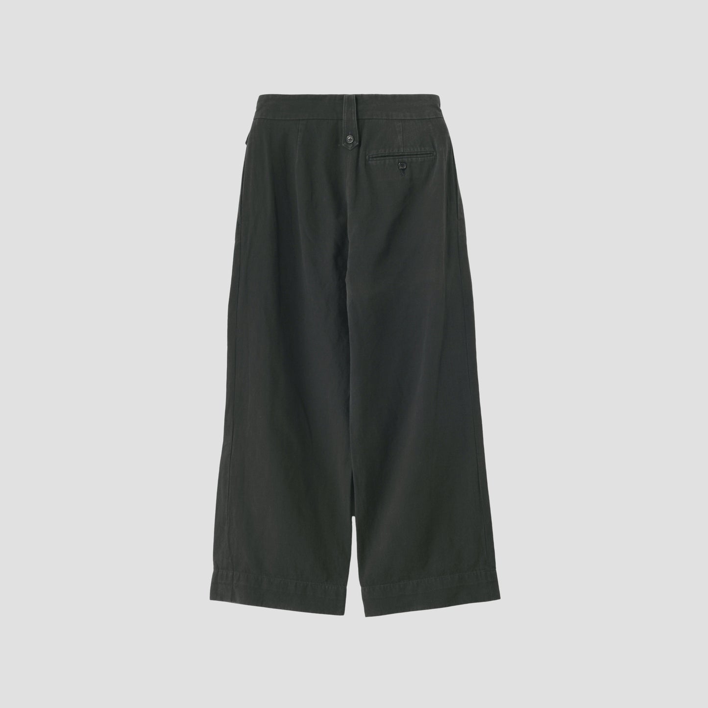 HIGH TWIST COTTON LINEN TROUSERS