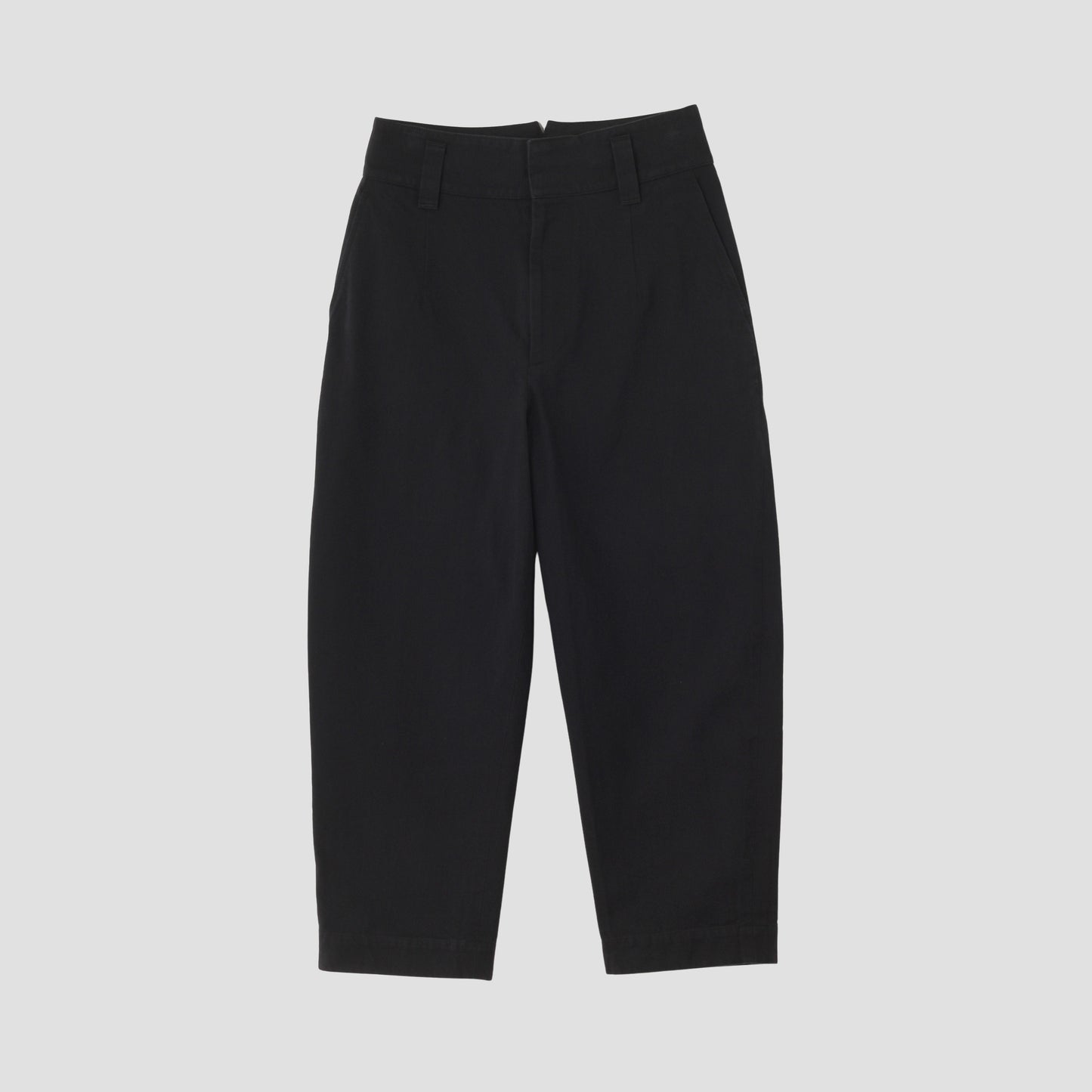 COTTON TWILL TROUSERS