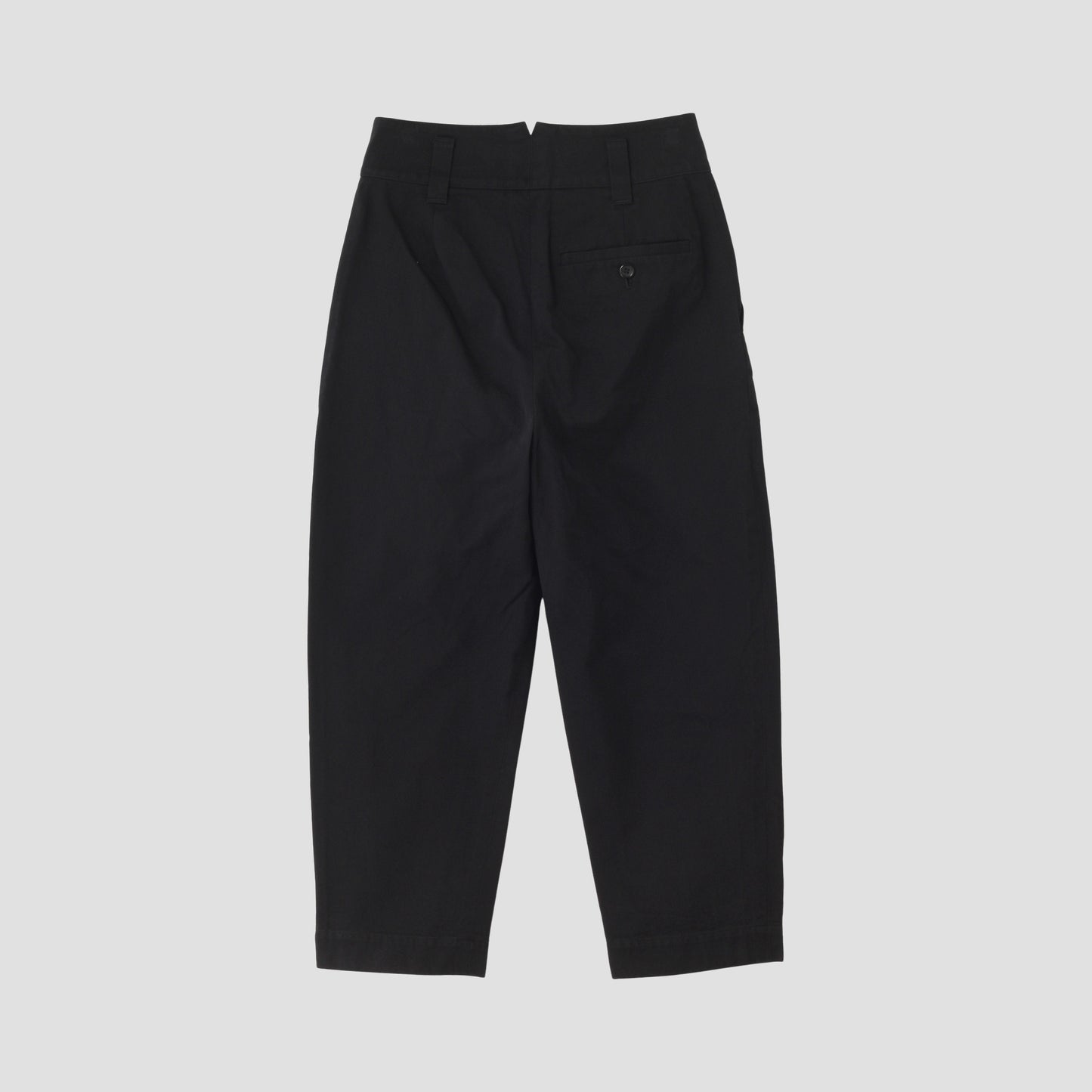 COTTON TWILL TROUSERS