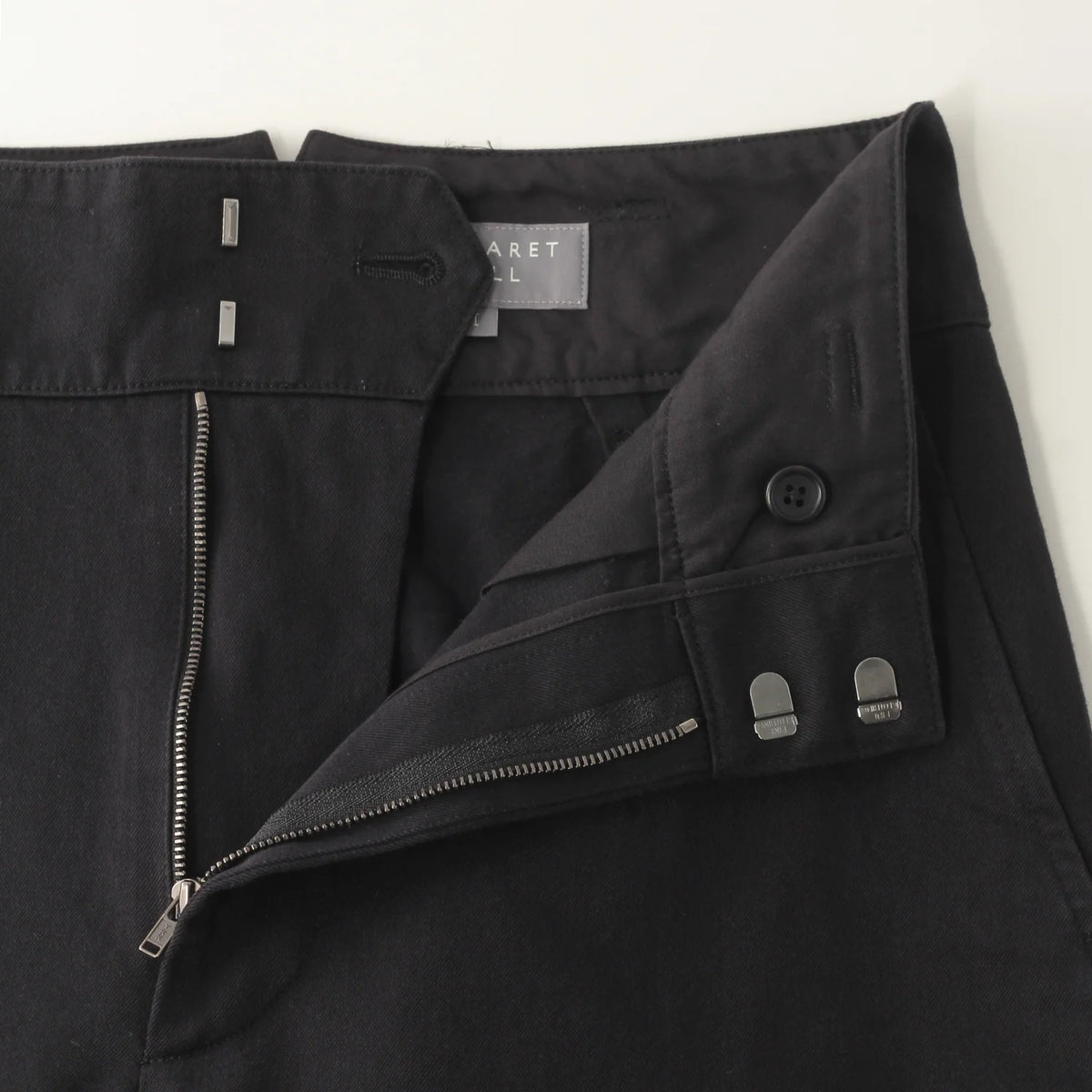 COTTON TWILL TROUSERS
