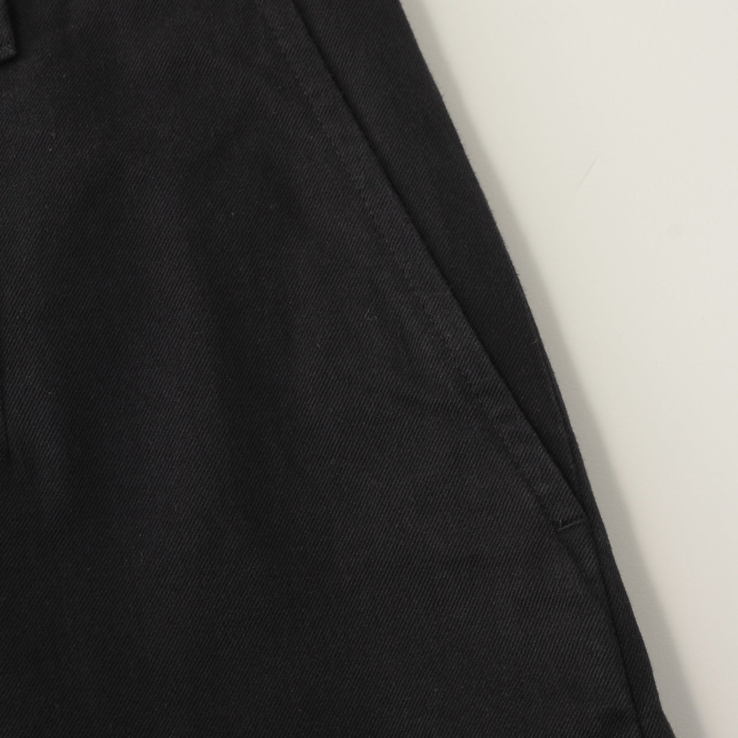 COTTON TWILL TROUSERS