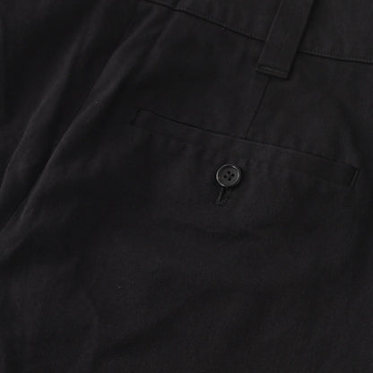 COTTON TWILL TROUSERS