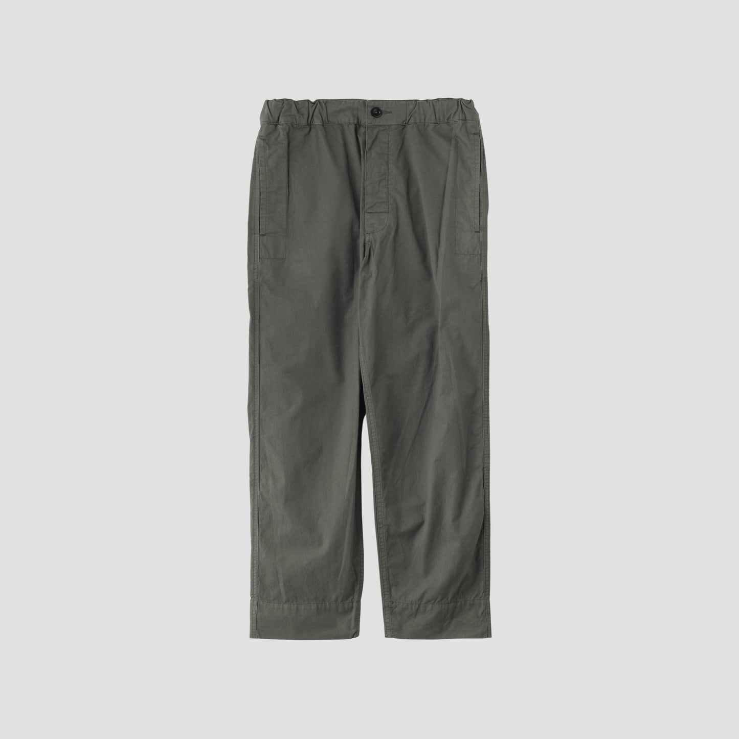 SUPERFINE COTTON TWILL TROUSERS