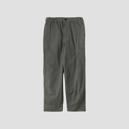 SUPERFINE COTTON TWILL TROUSERS