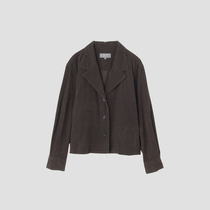 COTTON NEEDLECORD SHIRT