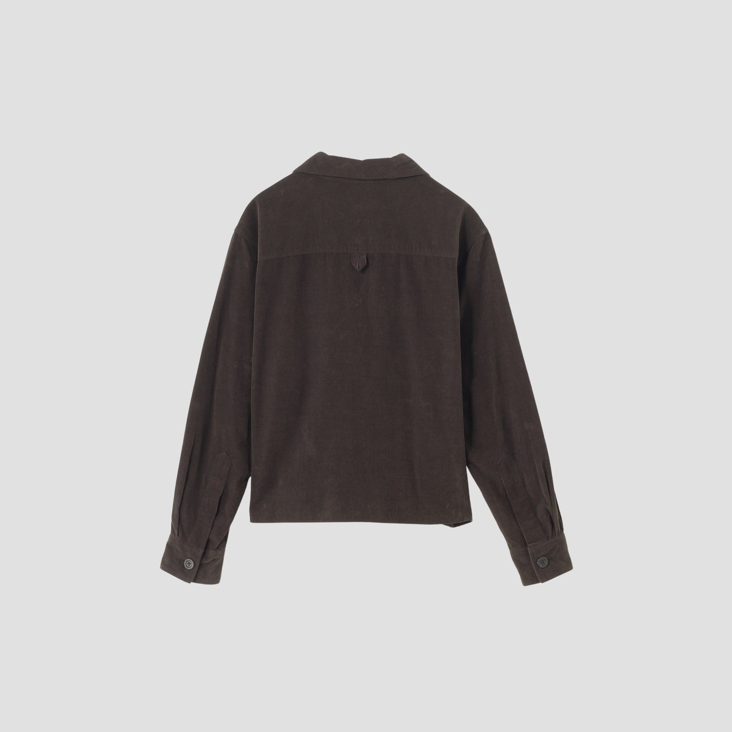 COTTON NEEDLECORD SHIRT