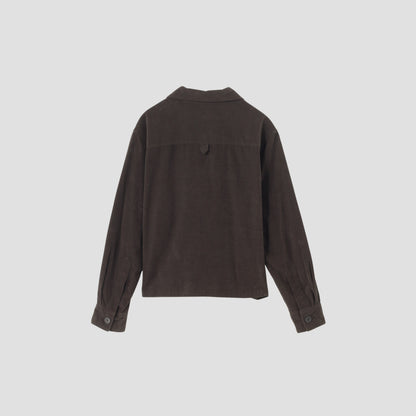 COTTON NEEDLECORD SHIRT