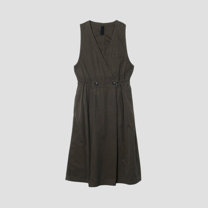 HIGH TWIST COTTON TWILL DRESS