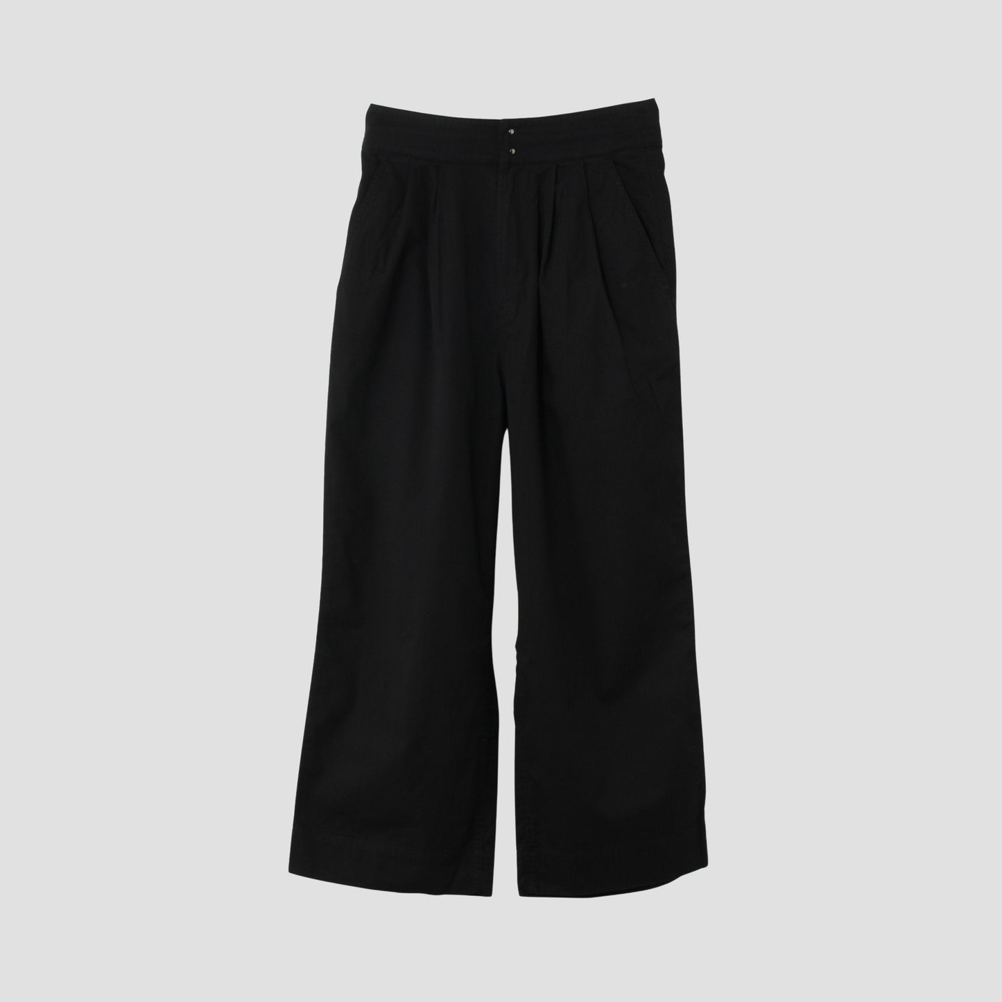 SOFT DENSE COTTON TROUSERS