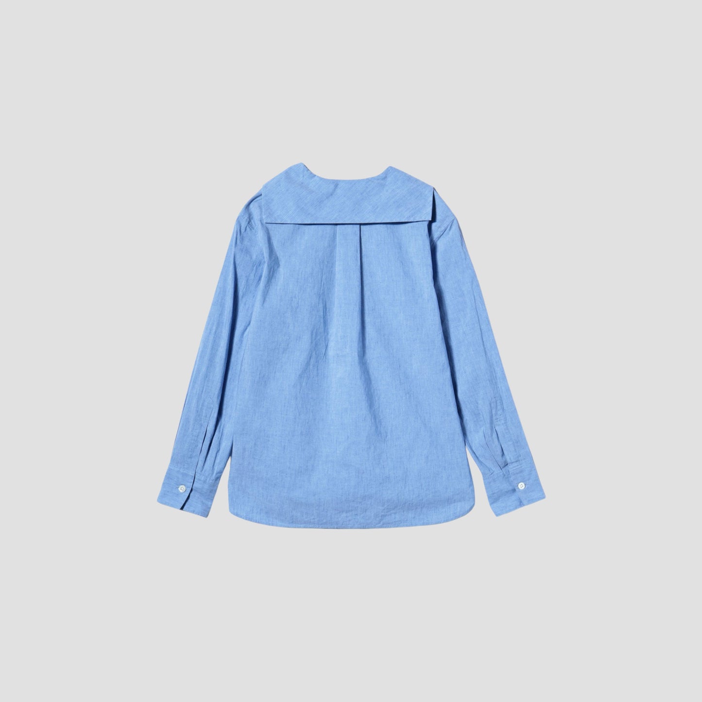 COTTON LINEN CHAMBRAY SHIRT