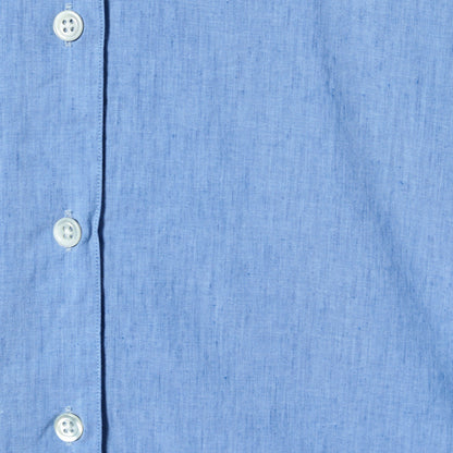 COTTON LINEN CHAMBRAY SHIRT