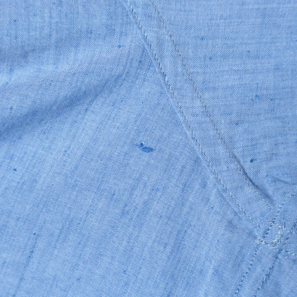 COTTON LINEN CHAMBRAY SHIRT