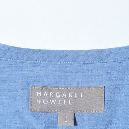 COTTON LINEN CHAMBRAY SHIRT