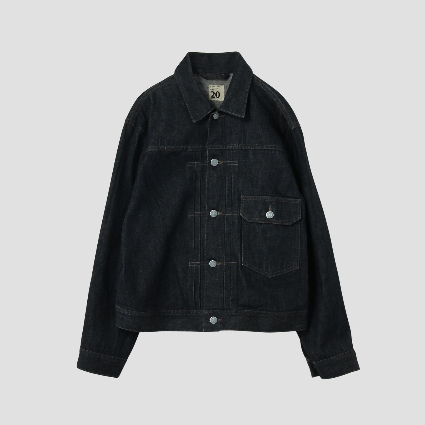 ORGANIC COTTON DENIM BLOUSON