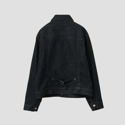 ORGANIC COTTON DENIM BLOUSON
