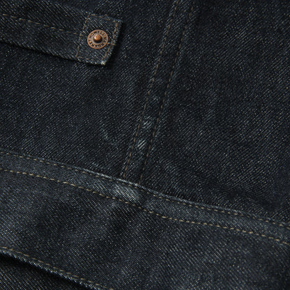 ORGANIC COTTON DENIM BLOUSON
