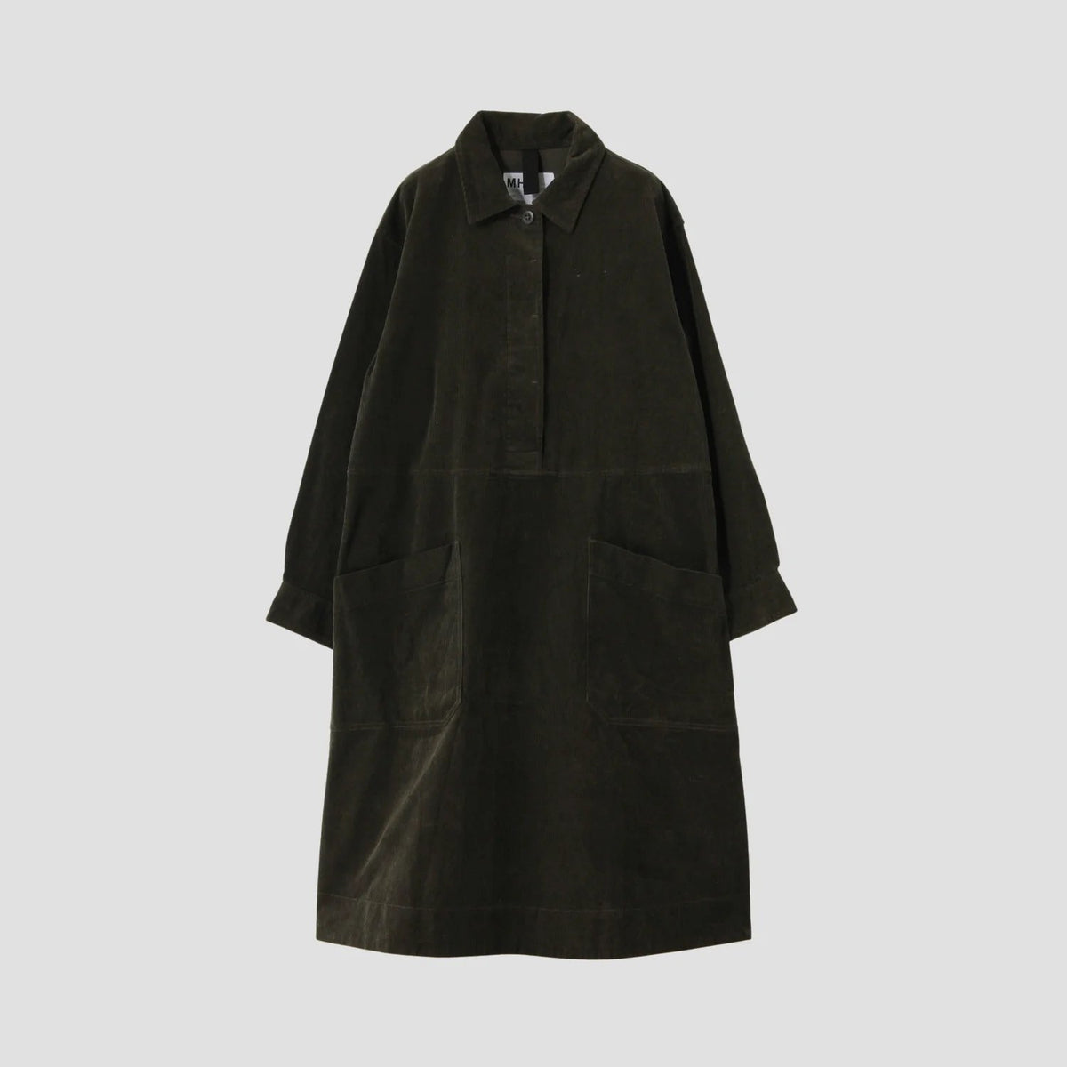 DRY COTTON NEEDLECORD DRESS