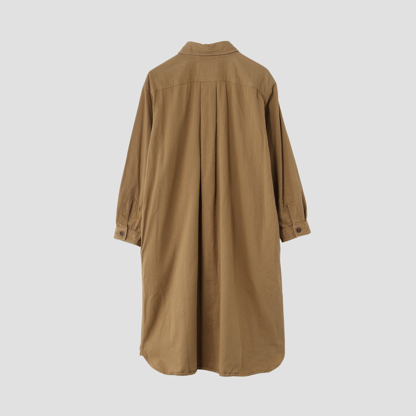LIGHT COTTON TWILL DRESS