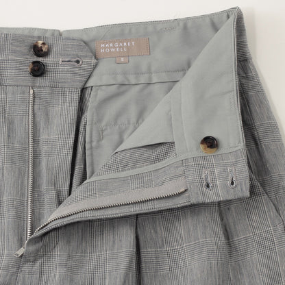 PRINCE OF WALES LINEN TROUSERS