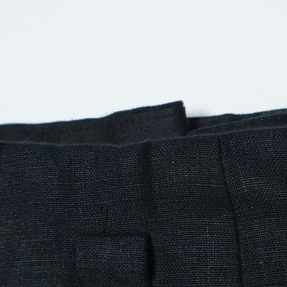 BLACK DENIM TROUSERS