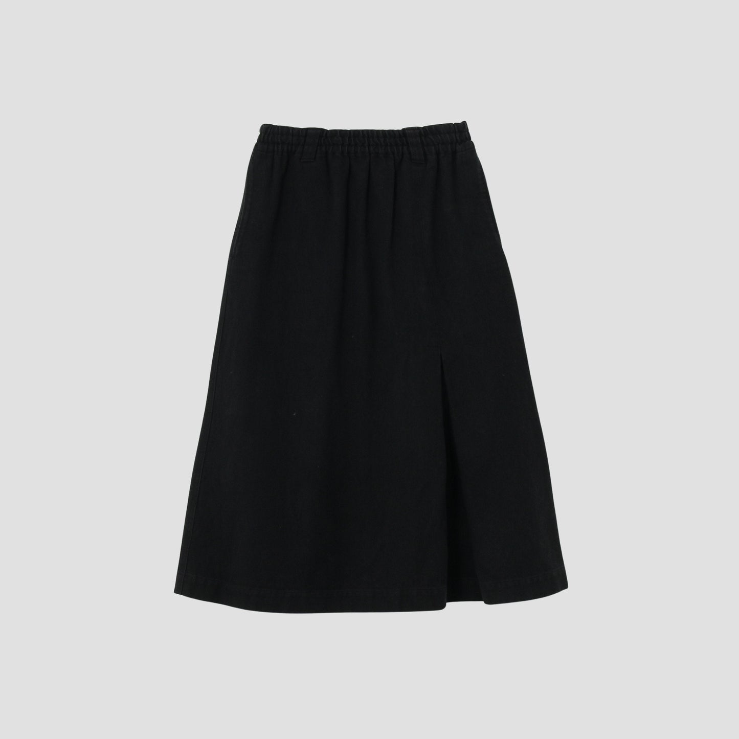 WORN LINEN COTTON DRILL SKIRT