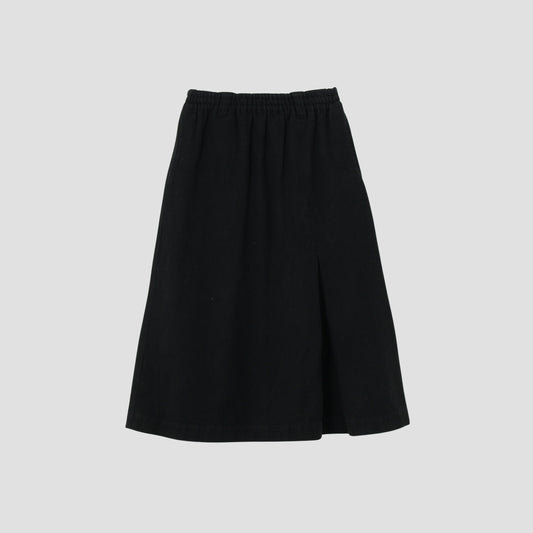 WORN LINEN COTTON DRILL SKIRT