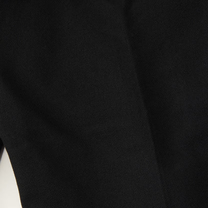 WOOL COTTON SERGE TROUSERS