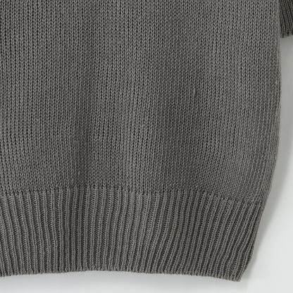 CAST OFF ROLL NECK KNIT