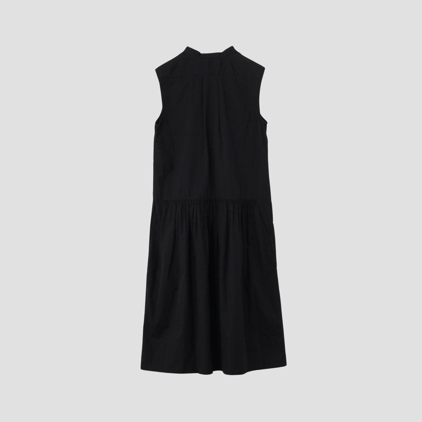 COTTON SILK POPLIN DRESS