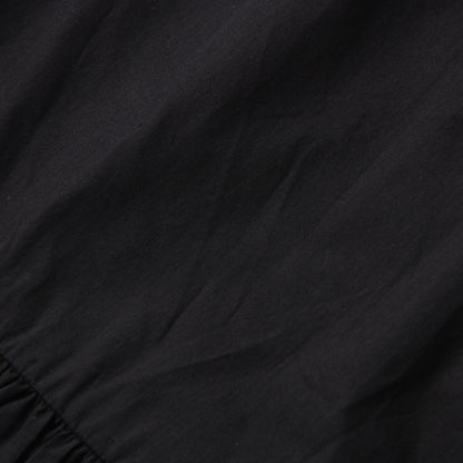 COTTON SILK POPLIN DRESS