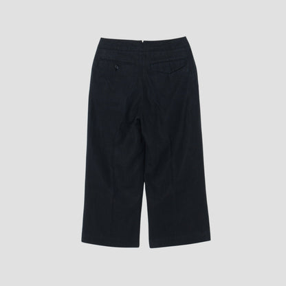HIGH DENSE LINEN TROUSERS