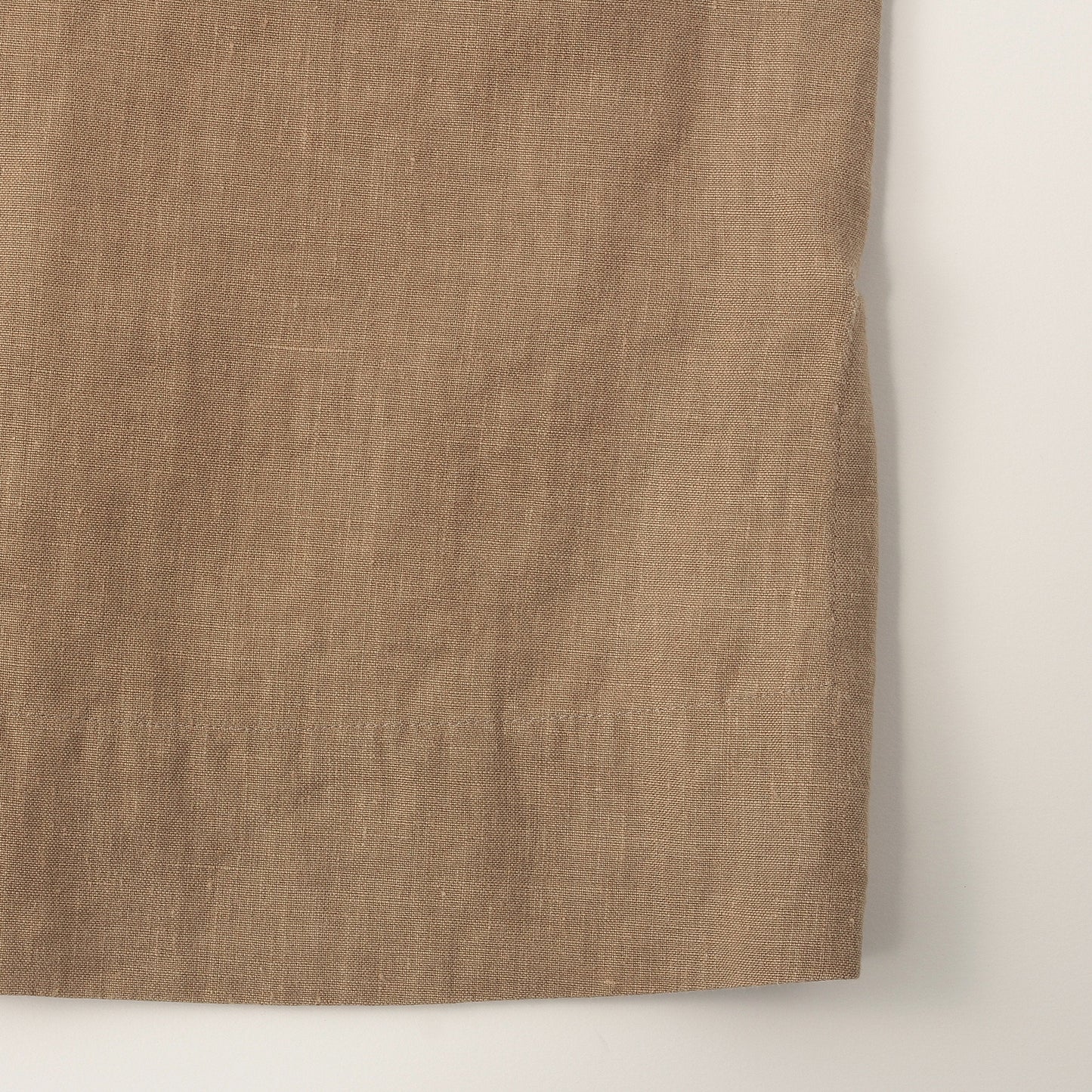 HIGH DENSE LINEN POPLIN DRESS