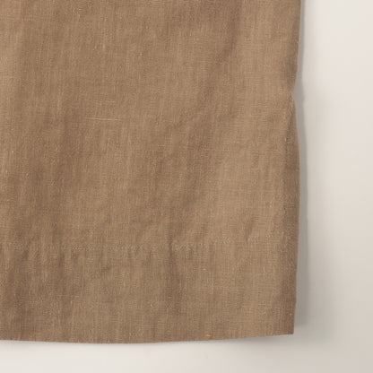 HIGH DENSE LINEN POPLIN DRESS