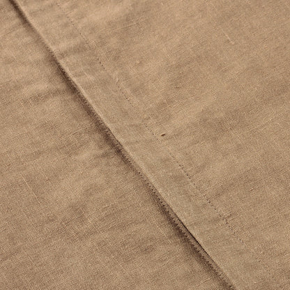 HIGH DENSE LINEN POPLIN DRESS