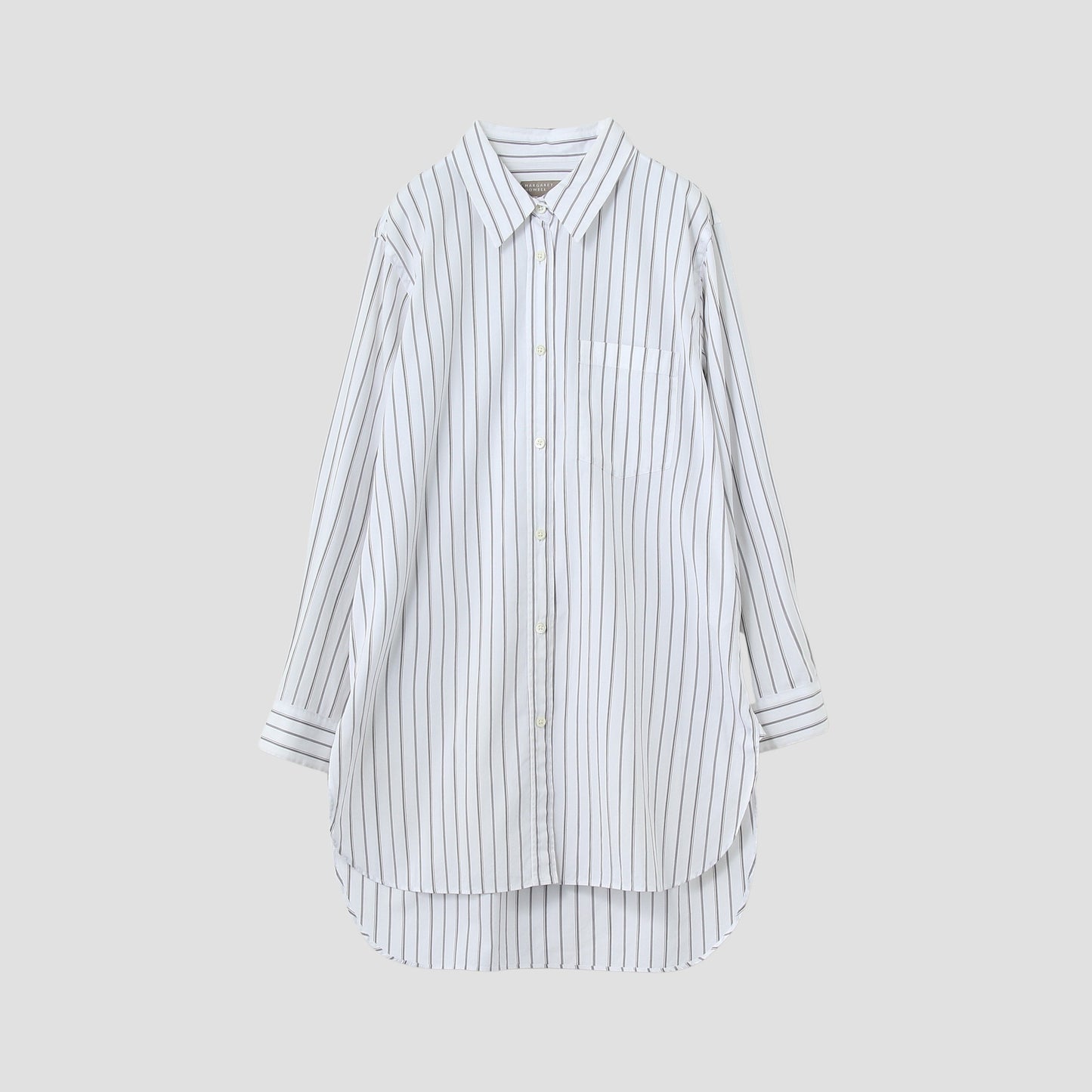 TRIPLE STRIPE COTTON POPLIN SHIRT